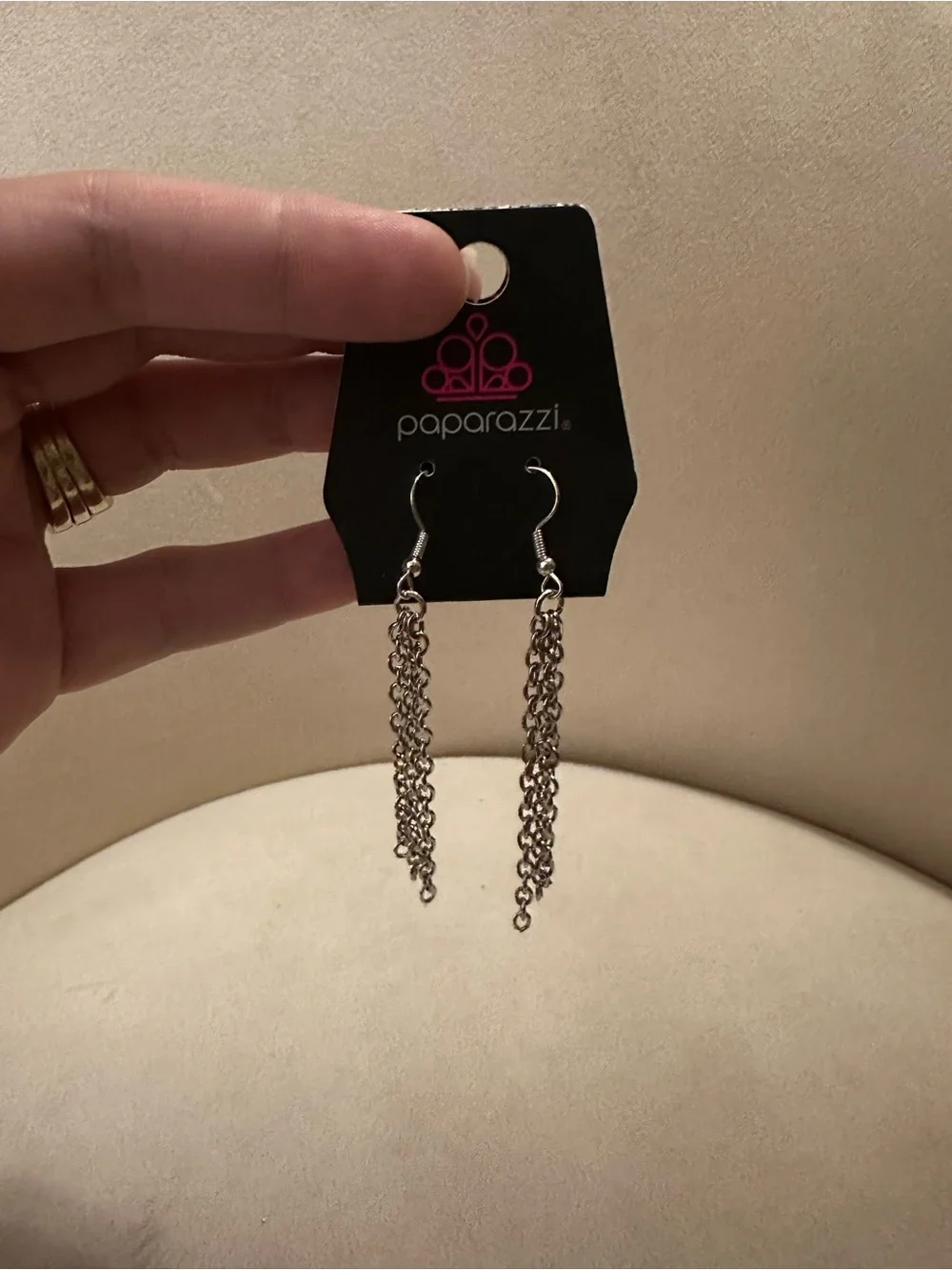 NEW✨ Paparazzi Silver Multi-Chain Tassel Drop Earrings